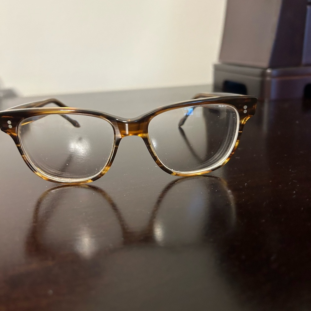 SEE prescription eyewear EUC brown/tortoise